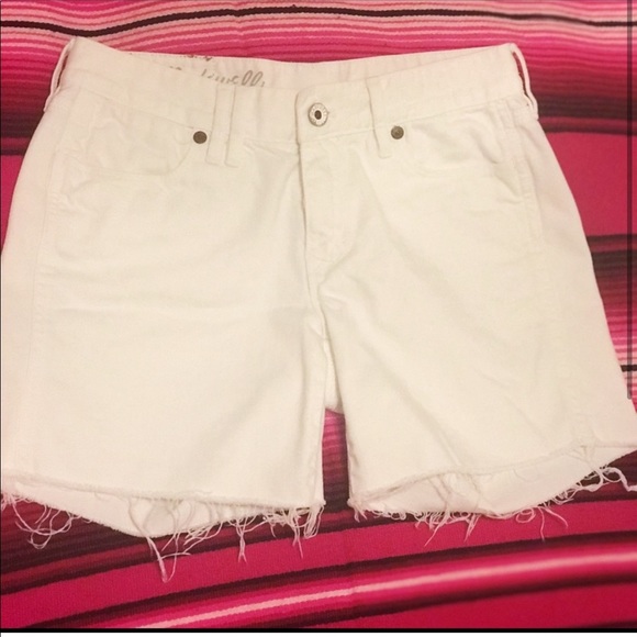 White Denim Madewell Shorts - Picture 2 of 3